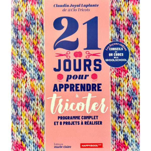 Le tricot en 21 jours – 21 leçons pour apprendre