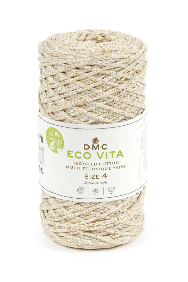 Coton eco vita 4 métallic
