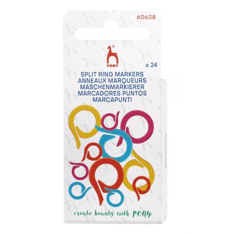 Lot de 48 anneaux marqueurs, plastique coloré, 1,5 à 2 cm