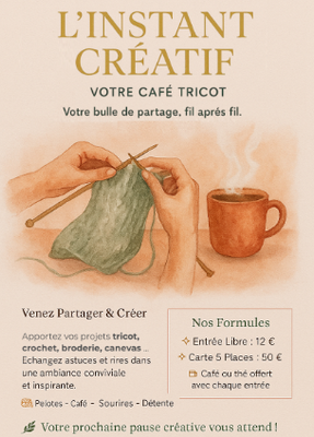 Café club tricot - crochet- broderie