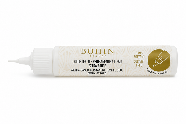 Colle textile permanente - tube de précision - BOHIN