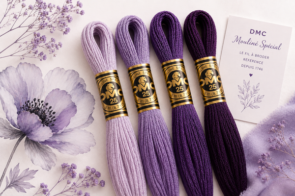 DMC Mouliné spécial 117 MC (violet)