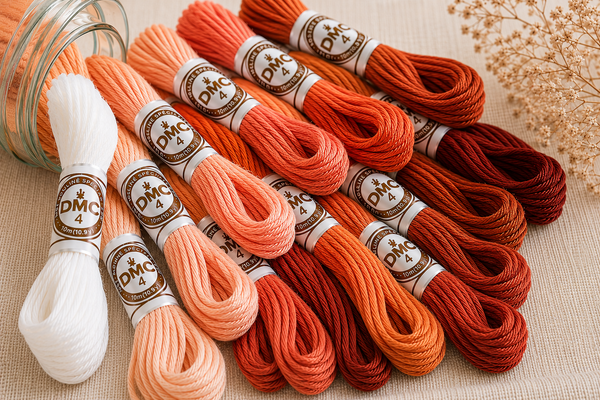 Fil Retors mat (orange)
