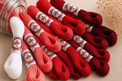 Fil Retors mat (rouge)