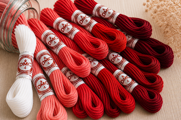 Fil Retors mat (rouge)
