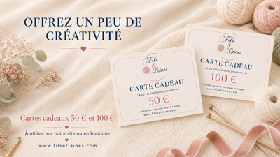 Carte cadeau ❤️ Fils et laines