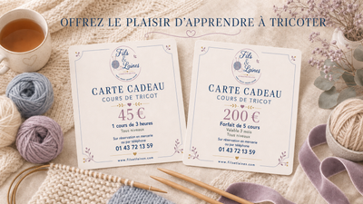 Carte Cadeau – Ateliers Tricot