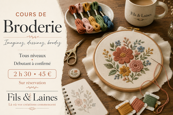 Cours de broderie