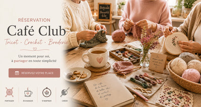 Café club tricot - crochet- broderie