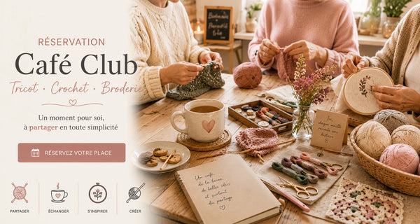 Café club tricot - crochet- broderie