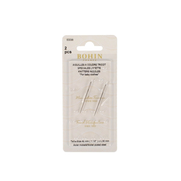 Aiguilles à laine spéciale layette-BOHIN