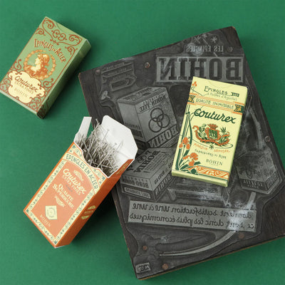 Épingles extra-fines EC4 N°4 30 mm - ø 0,60 mm - Collection Vintage