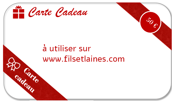 Carte cadeau Fils et laines