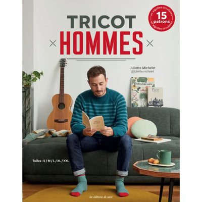 Livre Tricot Homme – Des modèles pour tous les niveaux