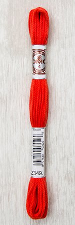 Fil Retors mat (rouge)