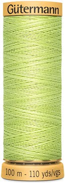 GUTERMANN Fil 100% Coton 100m (jaune, orange)