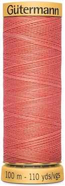GUTERMANN Fil 100% Coton 100m (rose)