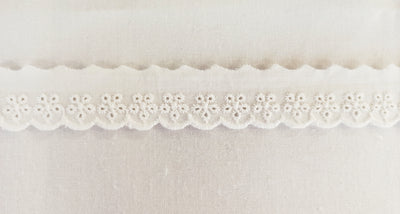 Bande broderie anglaise