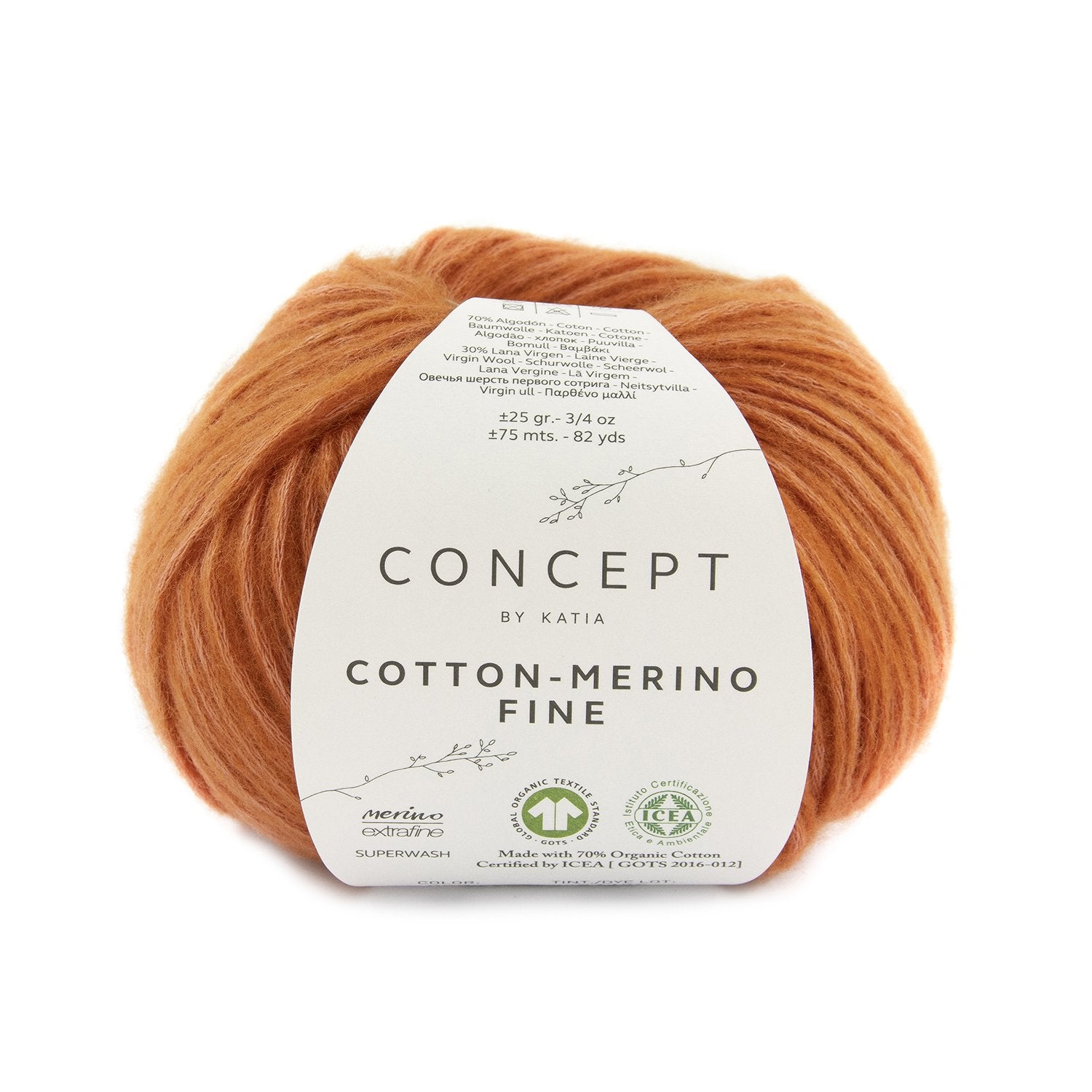 Laine à Tricoter Bouclette Fine Pollen – 1kg920 – Cône – 100% Laine – Neuf Non Ouvert
